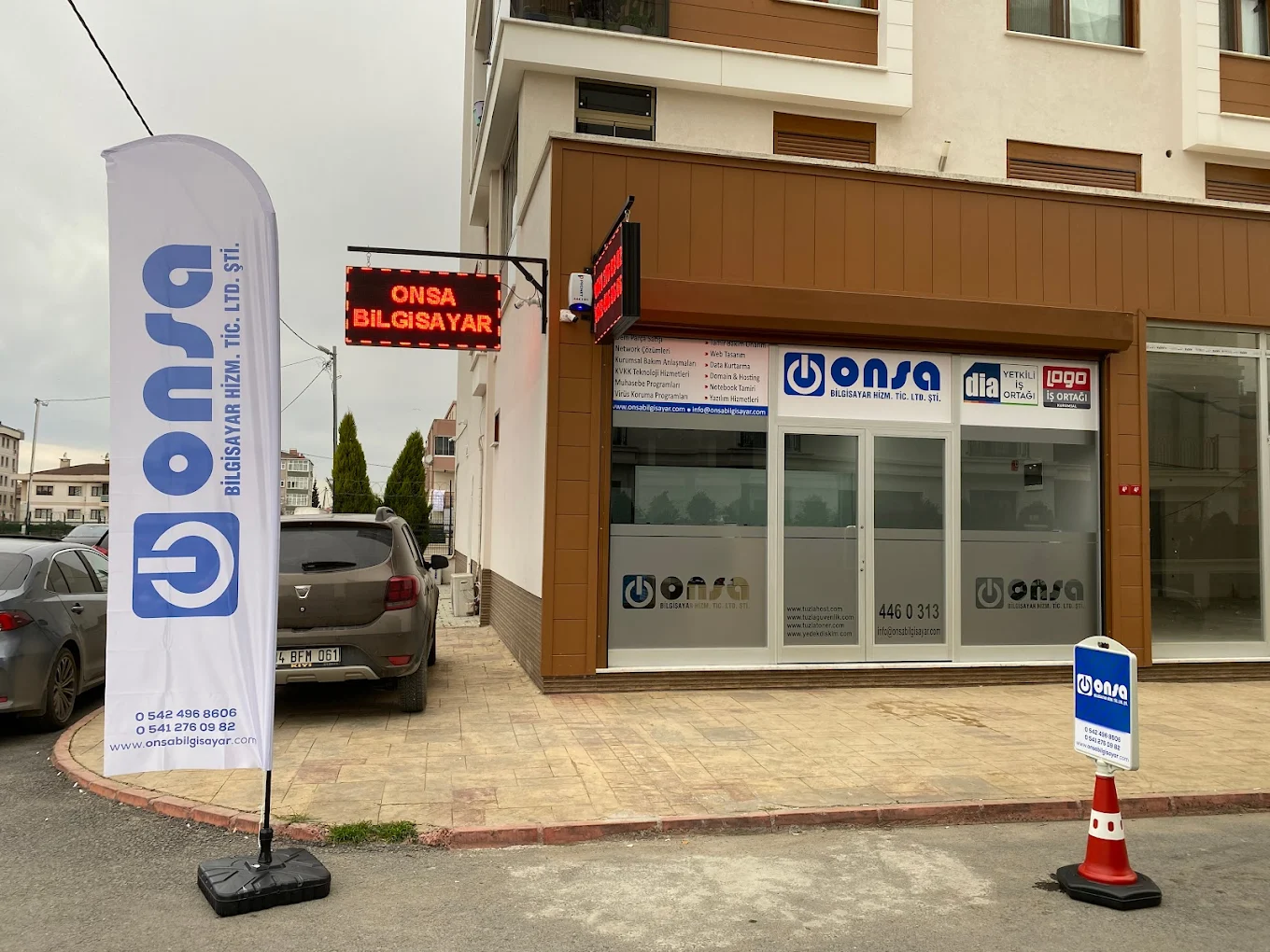 Onsa Bilgisayar Tuzla merkez ofisi ve Tuzla Bilgisayar hizmet noktası